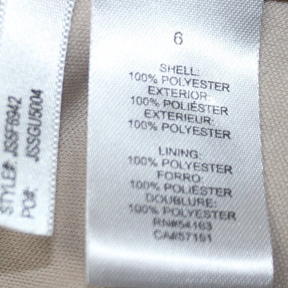 Jessica Simpson Navy Lace Dress w/Beige Lining - Picture 14 of 14